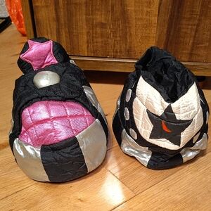 M/L KISS Paul Stanley Starchild Boots Slippers Spencer Gifts